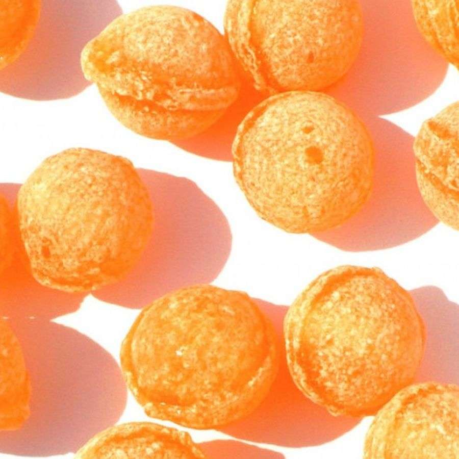 Sanddorn-Bonbons mit Fruchtsaft (5%) hergestellt, 300 Gramm